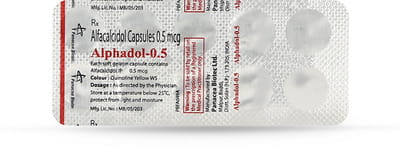 Alphadol 0.5mcg Strip Of 10 Capsules