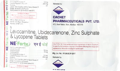 Ne Forte 100mg Strip Of 10 Tablets