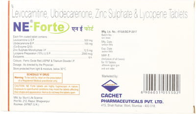 Ne Forte 100mg Strip Of 10 Tablets
