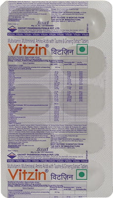 Vitzin Strip Of 10 Tablets