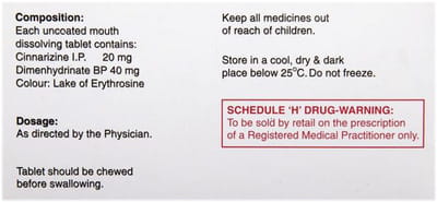 Diziron D Strip Of 10 Tablets