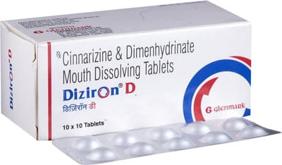 Diziron D Strip Of 10 Tablets