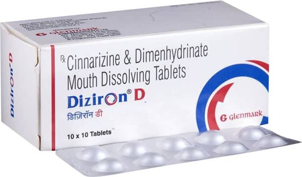 Diziron D Strip Of 10 Tablets