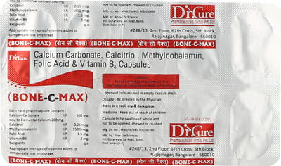Bone C Max Strip Of 10 Capsules