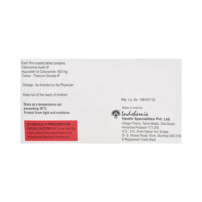 Zenoxim 500mg Strip Of 10 Tablets