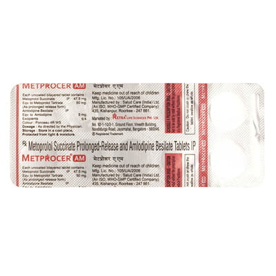 Metprocer Am Strip Of 10 Tablets