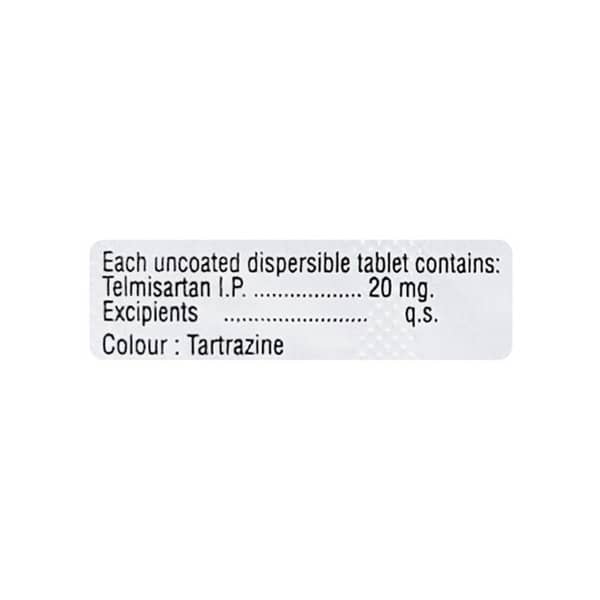 Telapp 20mg Strip Of 10 Tablets