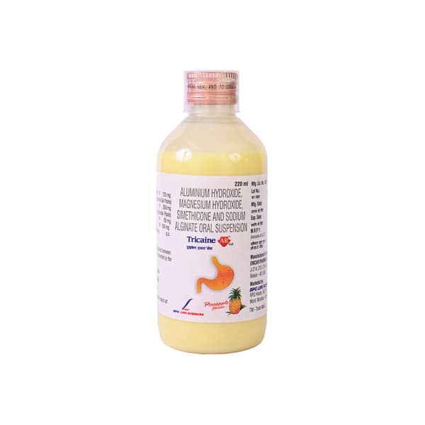 Tricaine Ar Pineapple Flavour Bottle Of 220ml Oral Gel