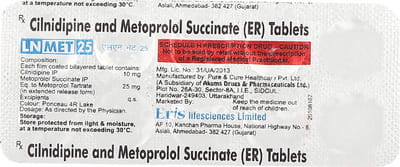 Lnmet 25mg Strip Of 10 Tablets