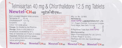 Newtel Ch 40mg Strip Of 10 Tablets