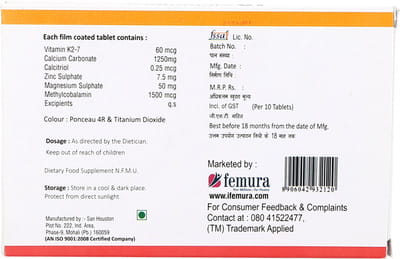 Calmagic Ct Strip Of 10 Tablets