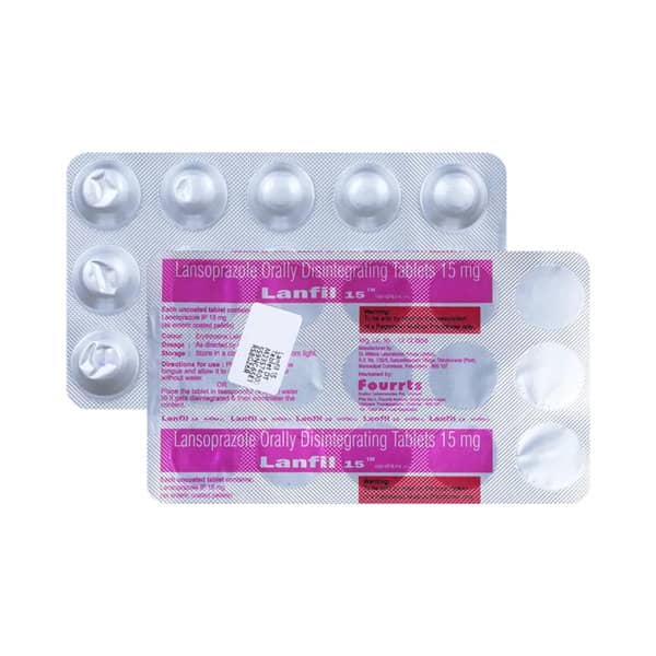 Lanfil 15mg Strip Of 15 Tablets
