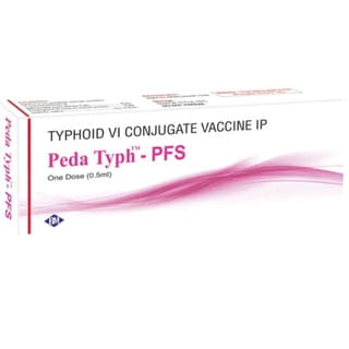 Peda Typh Pre Filled Syringe Of 0.5Ml Vaccine