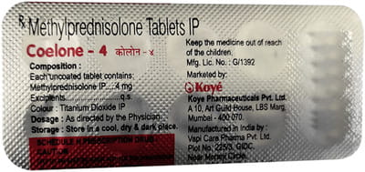 Coelone 4mg Strip Of 10 Tablets