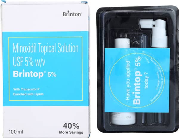 Brintop 5% Bottle Of 100ml Solution