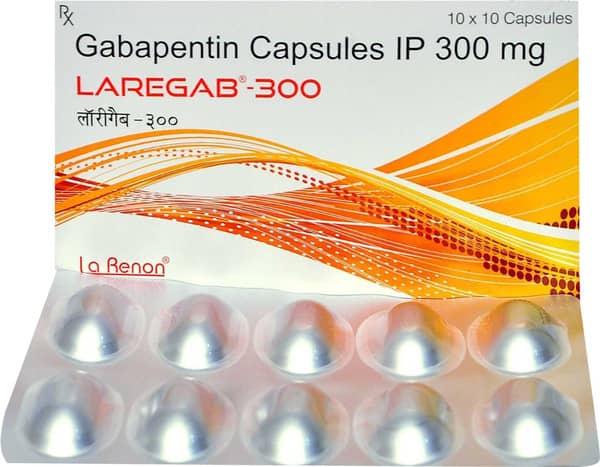 Laregab 300mg Strip Of 10 Capsules