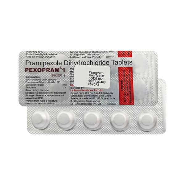 Pexopram 1Mg Strip Of 10 Tablets