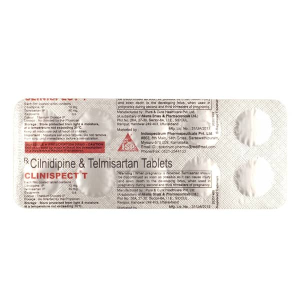 Clinispect T Strip Of 10 Tablets