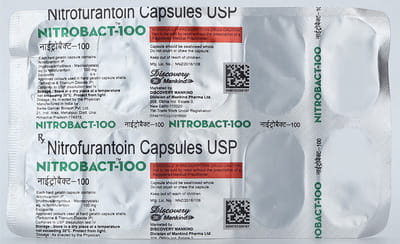 Nitrobact 100mg Strip Of 10 Capsules