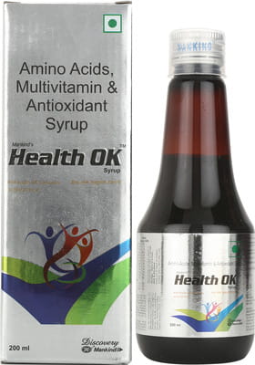 Health Ok Bottle Of 200ml Syrup