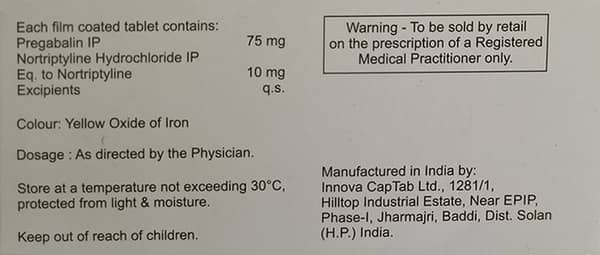 Nurogab Nt Strip Of 10 Tablets