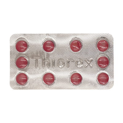 Thiorex 8mg Strip Of 10 Tablets