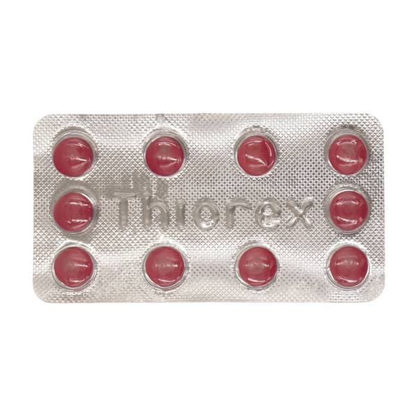 Thiorex 8mg Strip Of 10 Tablets
