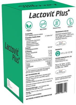Lactovit Plus Strip Of 10 Capsules