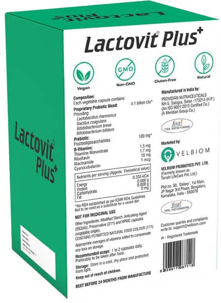 Lactovit Plus Strip Of 10 Capsules