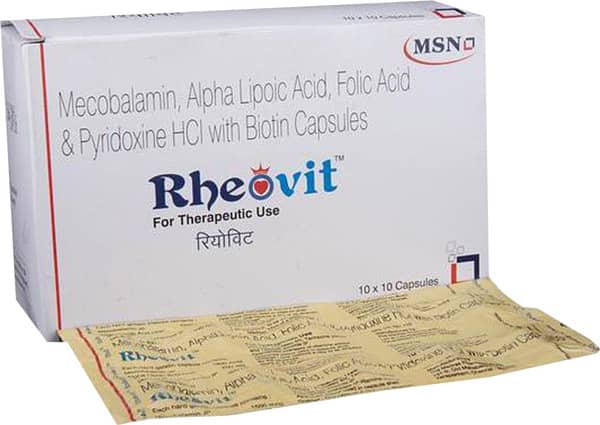 Rheovit Strip Of 10 Capsules