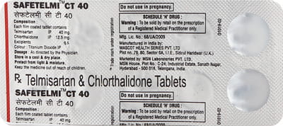 Safetelmi Ct 40mg Strip Of 10 Tablets