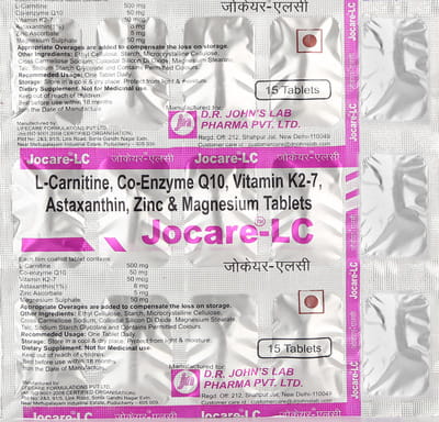 Jocare Lc Strip Of 15 Tablets