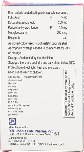 Folijon Strip Of 10 Capsules