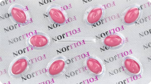Folijon Strip Of 10 Capsules