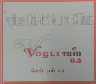 Vogli Trio 0.3Mg Strip Of 10 Tablets