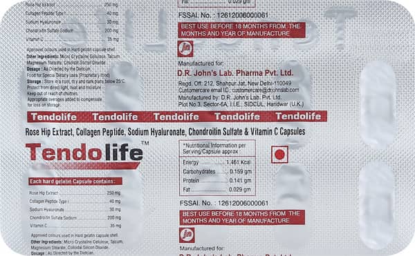 Tendolife Strip Of 10 Capsules