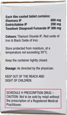 30 टैबलेट की टीवीर बोतल