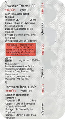 Troid 25mg Strip Of 10 Tablets