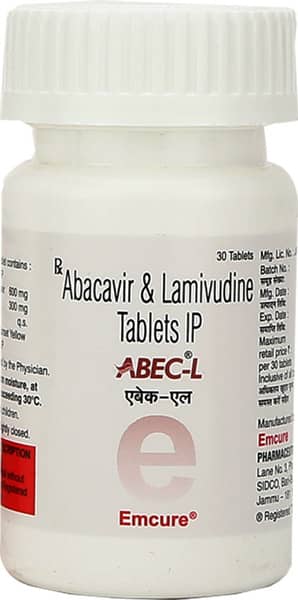 Abec L Bottle Of 30 Tablets
