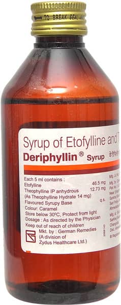 Deriphyllin Bottle Of 200ml Syrup