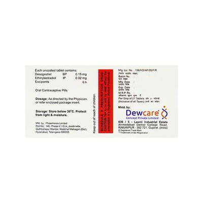 Desolon 20 Strip Of 21 Tablets