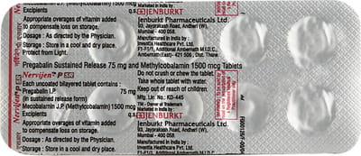 Nervijen P Sr Strip Of 10 Tablets