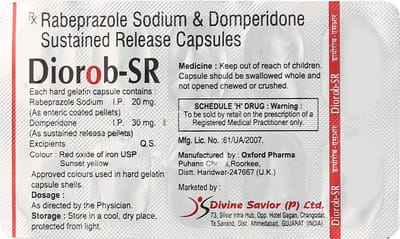 Diorob Sr Strip Of 10 Capsules