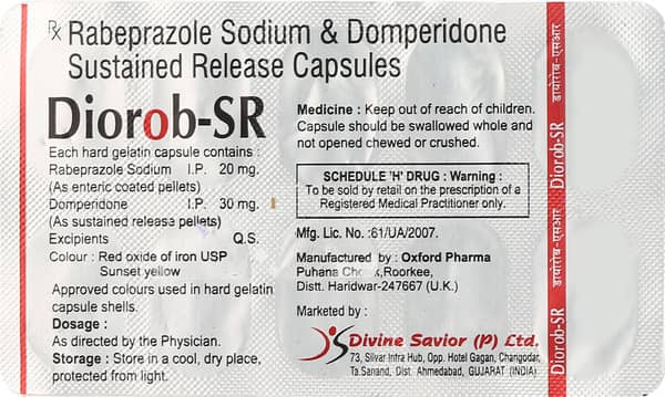 Diorob Sr Strip Of 10 Capsules