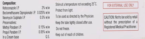 Ketonate Tube Of 15gm Cream