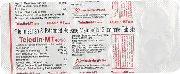 Teledin Mt Strip Of 10 Tablets