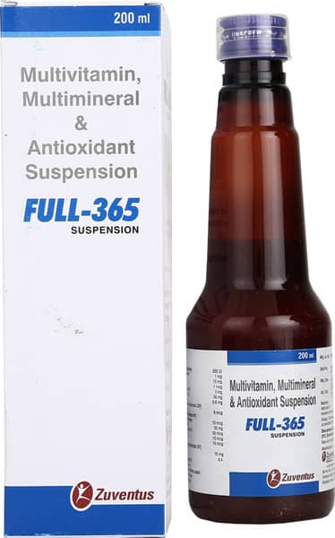Full 365 Bottle Of 200ml Suspension
