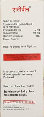 Aptivin Bottle Of 200ml Syrup