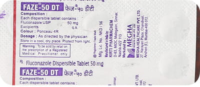 Faze 50mg Dt Strip Of 10 Tablets