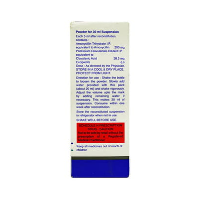 Ampoxin Cv Bottle Of 30ml Dry Syrup